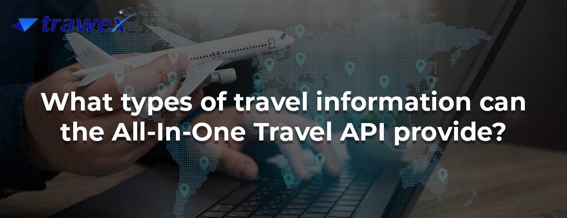 What types of travel information can the All-In-One Travel API provide?