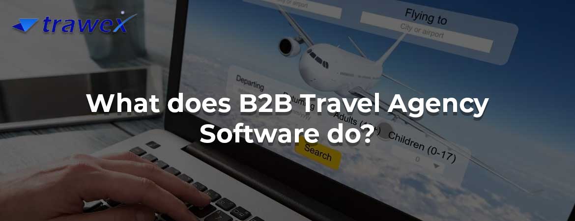 What does B2B Travel Agency Software do?