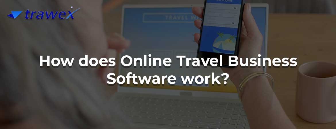 How does Online Travel Business Software work?