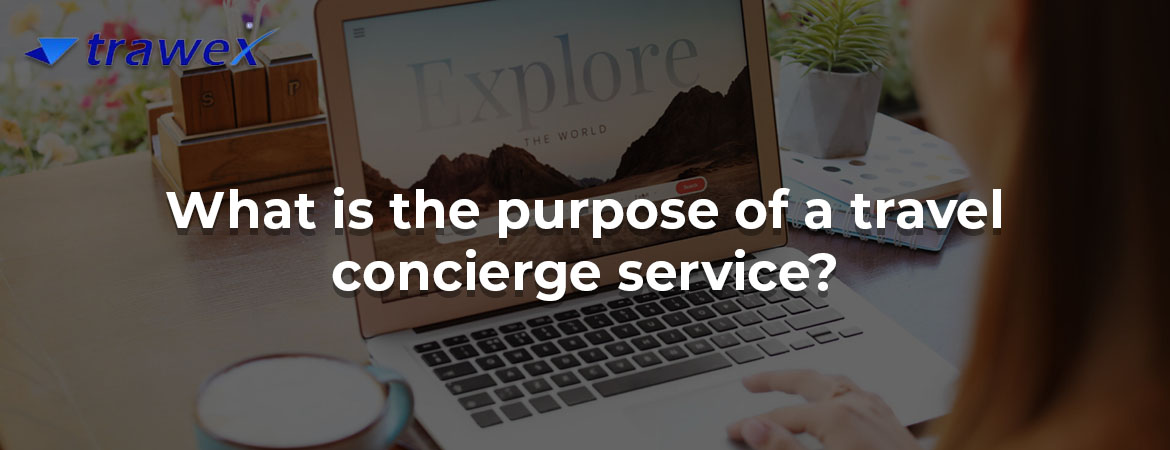 What is the purpose of a travel concierge service?